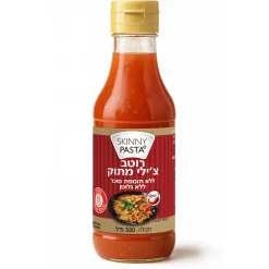 מארז שלישיית רוטב צ'ילי מתוק פיקנטי ללא תוספת סוכר וללא גלוטן 990 מ"ל